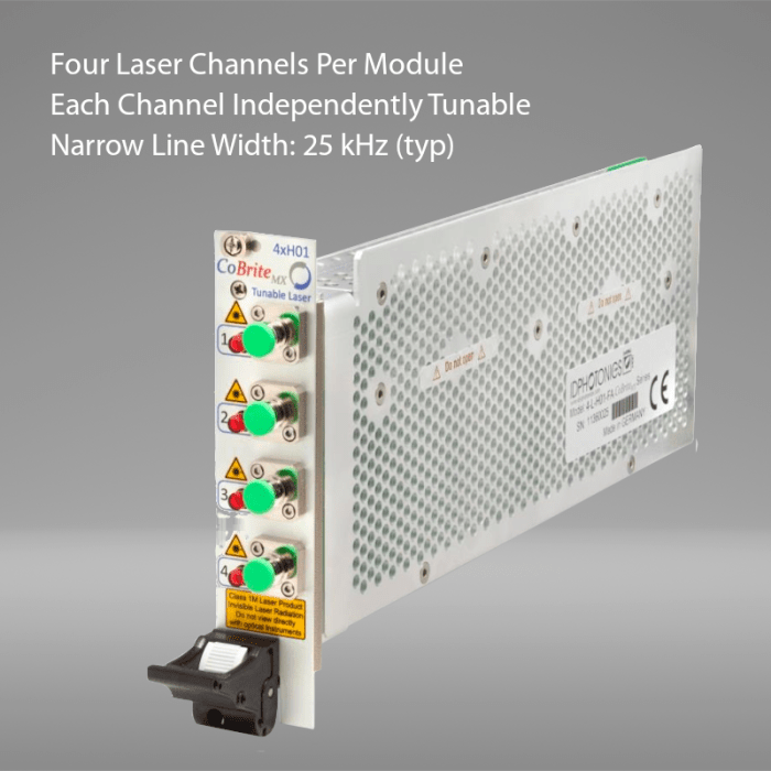 24-Channel Tunable Source Mainframe with C-Band Lasers