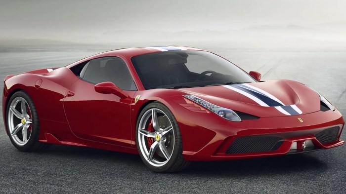 High-end sports cars