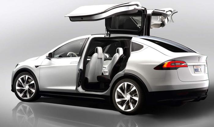 Tesla car PNG