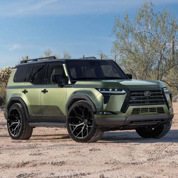 2024 Lexus GX 550 Fits Snuggly Two Types of Aftermarket Wheels, Albeit ... Lexus vs BMW reliability
